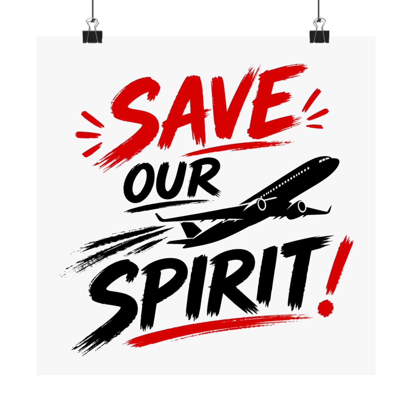save-spirit-ironic Poster