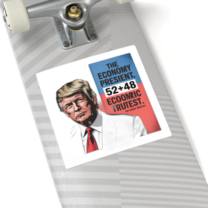economy-first-president Sticker