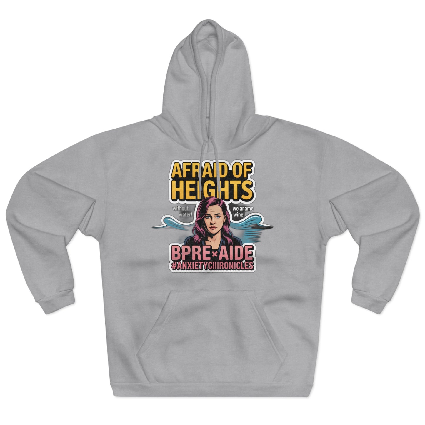 Afraid of Heights (But Only With Water Below) Hoodie