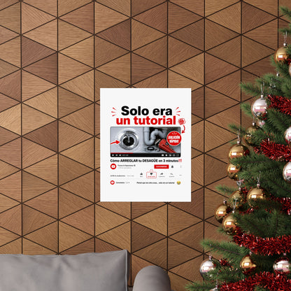 solo-era-un-tutorial Poster