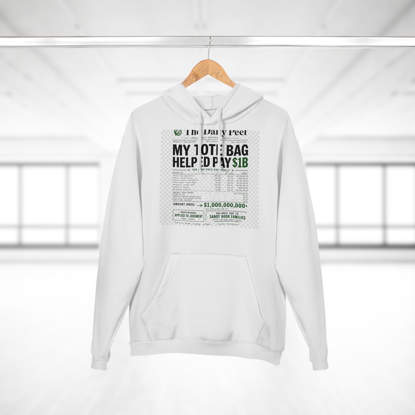 billion-dollar-irony Hoodie