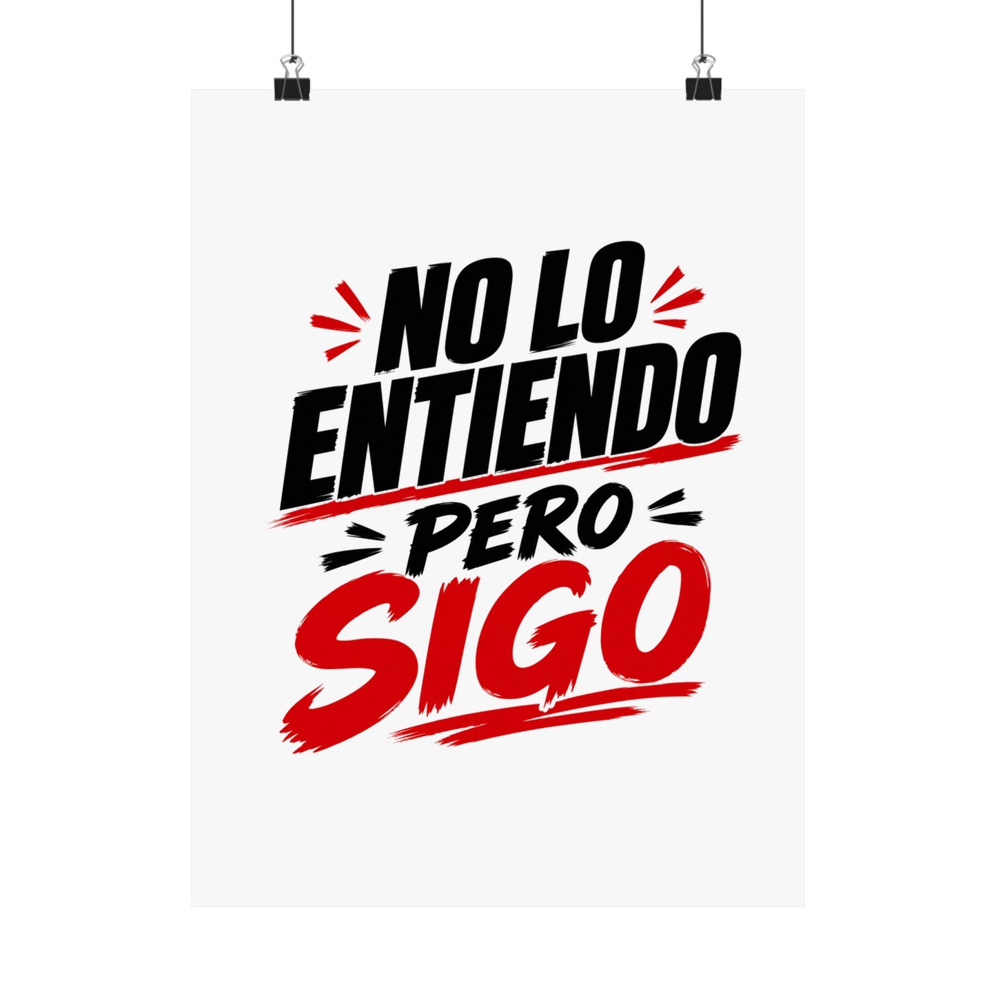 no-lo-entiendo Poster