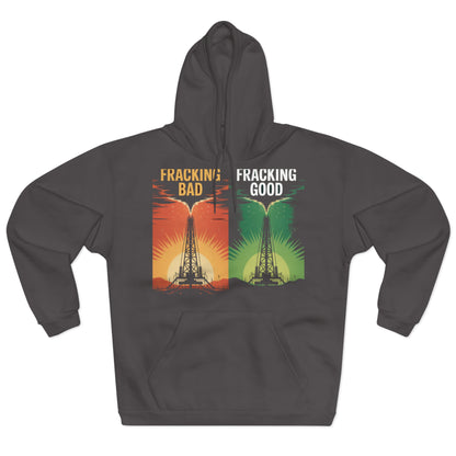 Fracking Our Way to Climate Salvation Hoodie