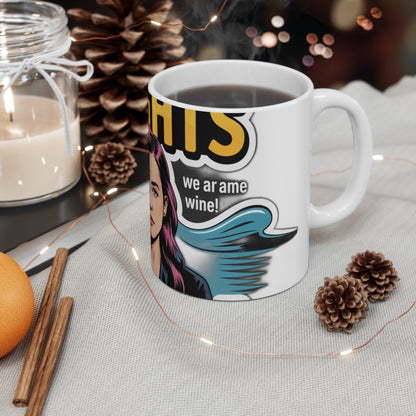 Afraid of Heights (But Only With Water Below) Mug