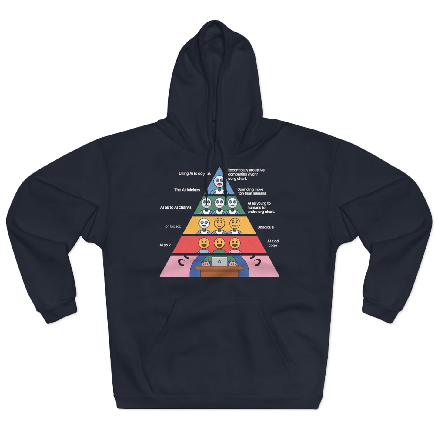 Maslow's AI Hierarchy of Needs Hoodie
