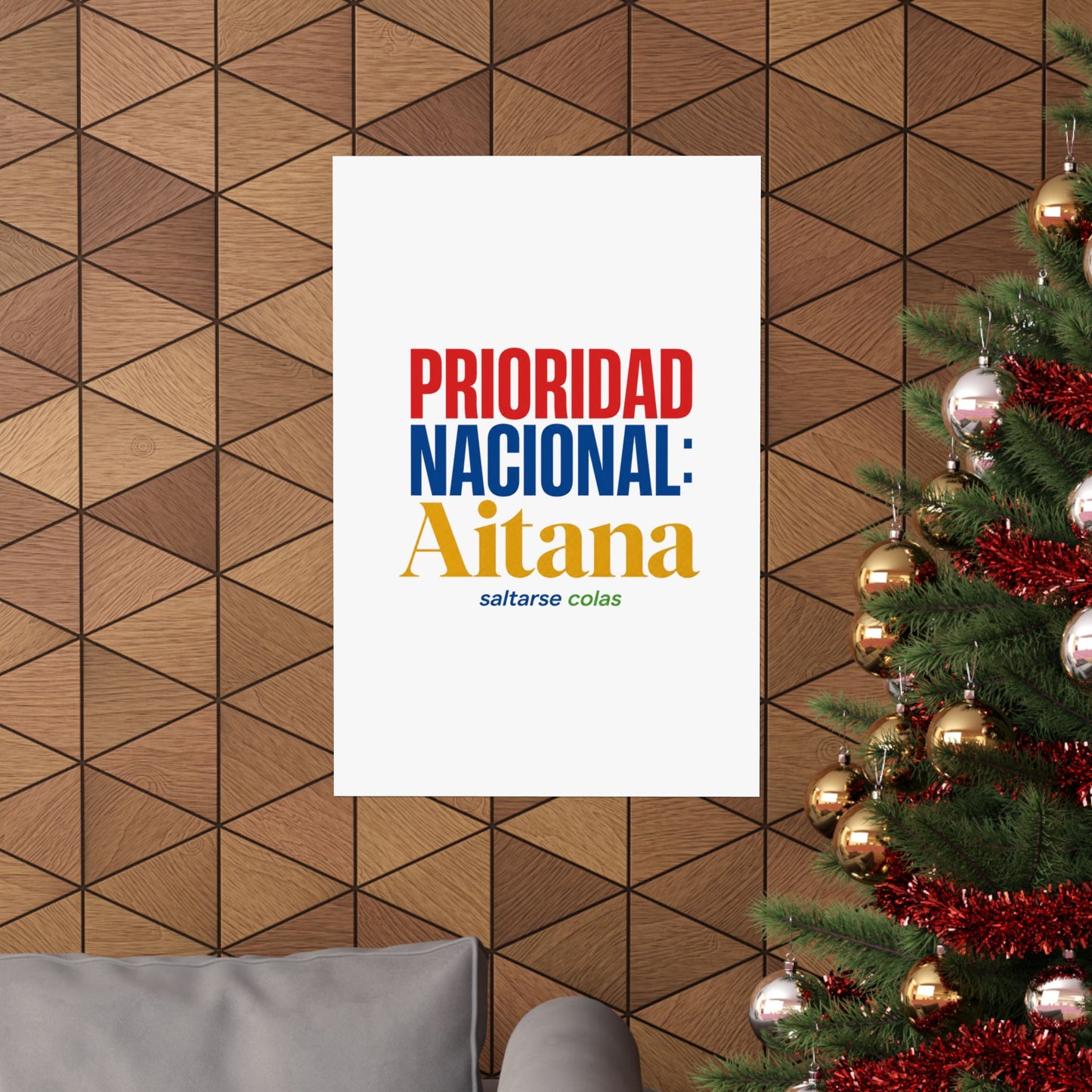 cola-aitana-typography Poster