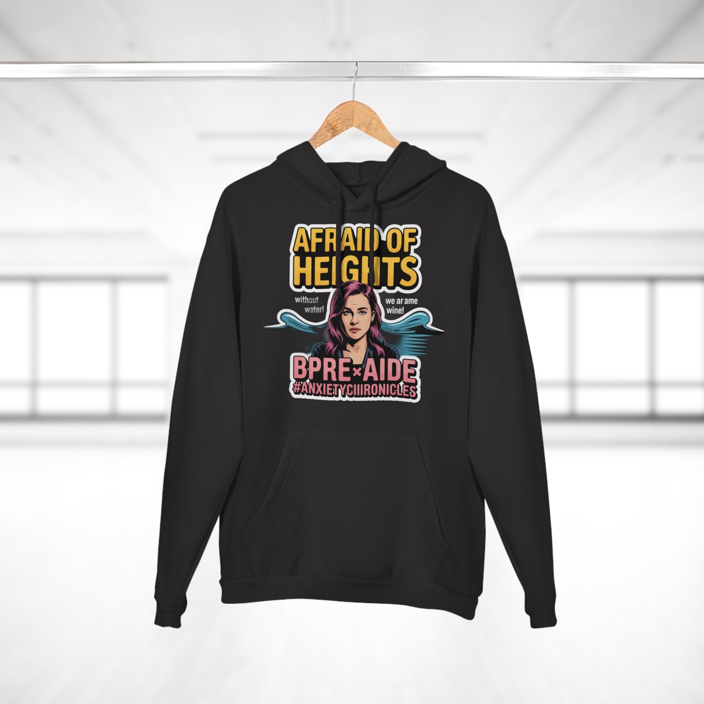 Afraid of Heights (But Only With Water Below) Hoodie