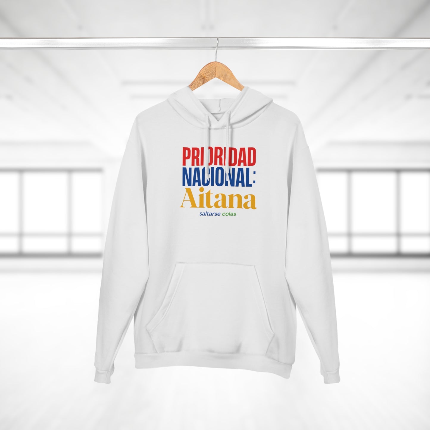 cola-aitana-typography Hoodie