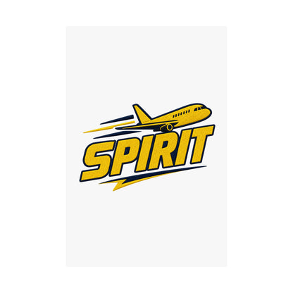 spirit-airlines-logo-mashup Poster