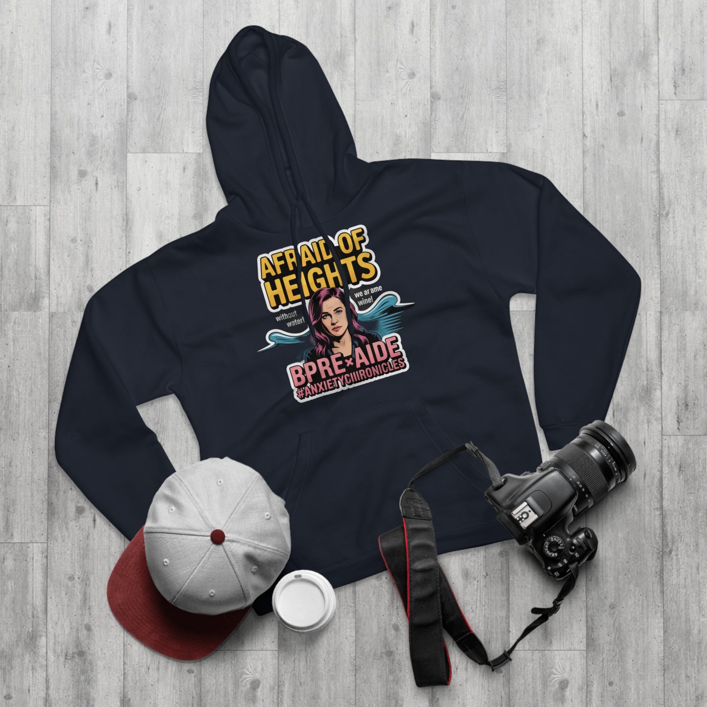 Afraid of Heights (But Only With Water Below) Hoodie