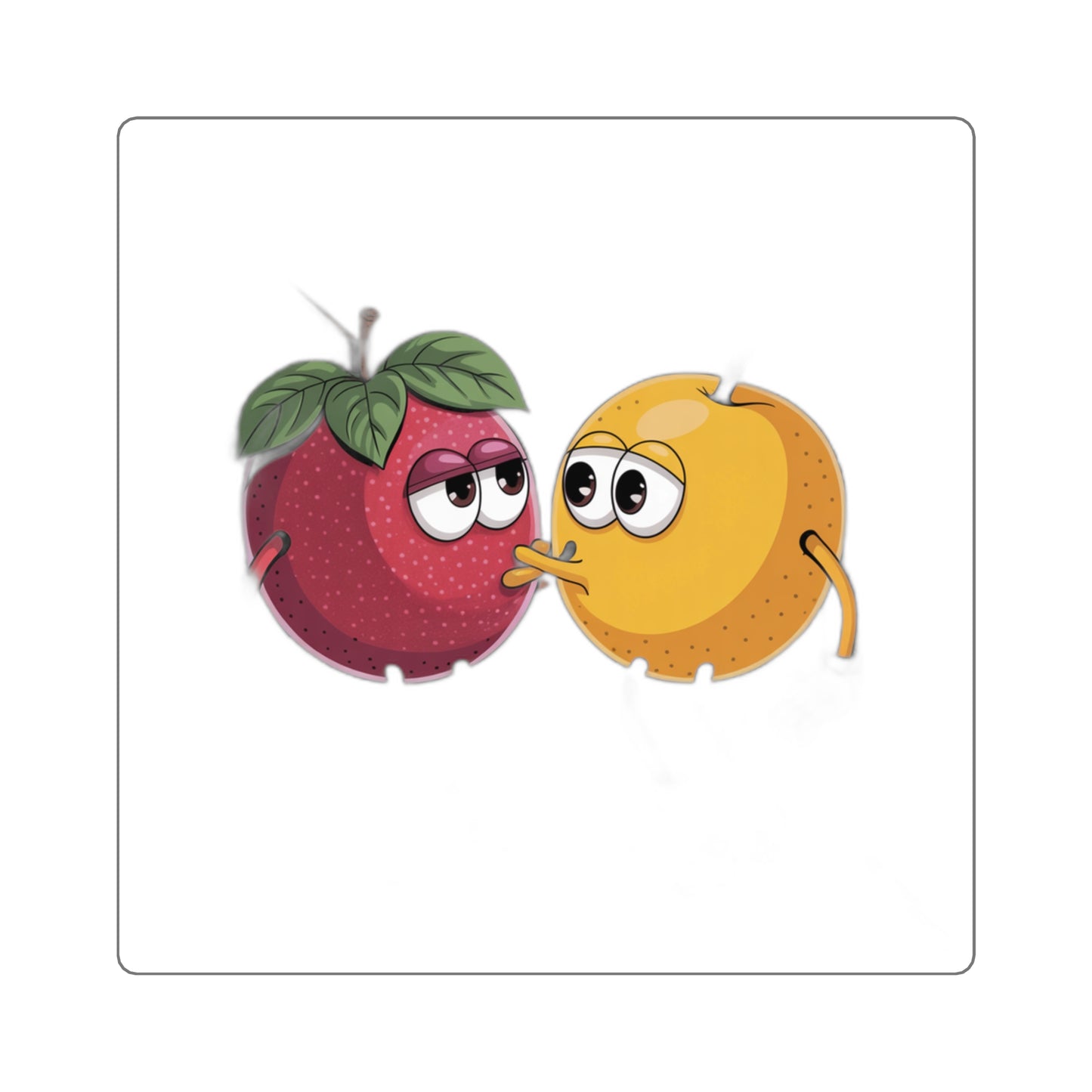 fruit-love-island-parody Sticker