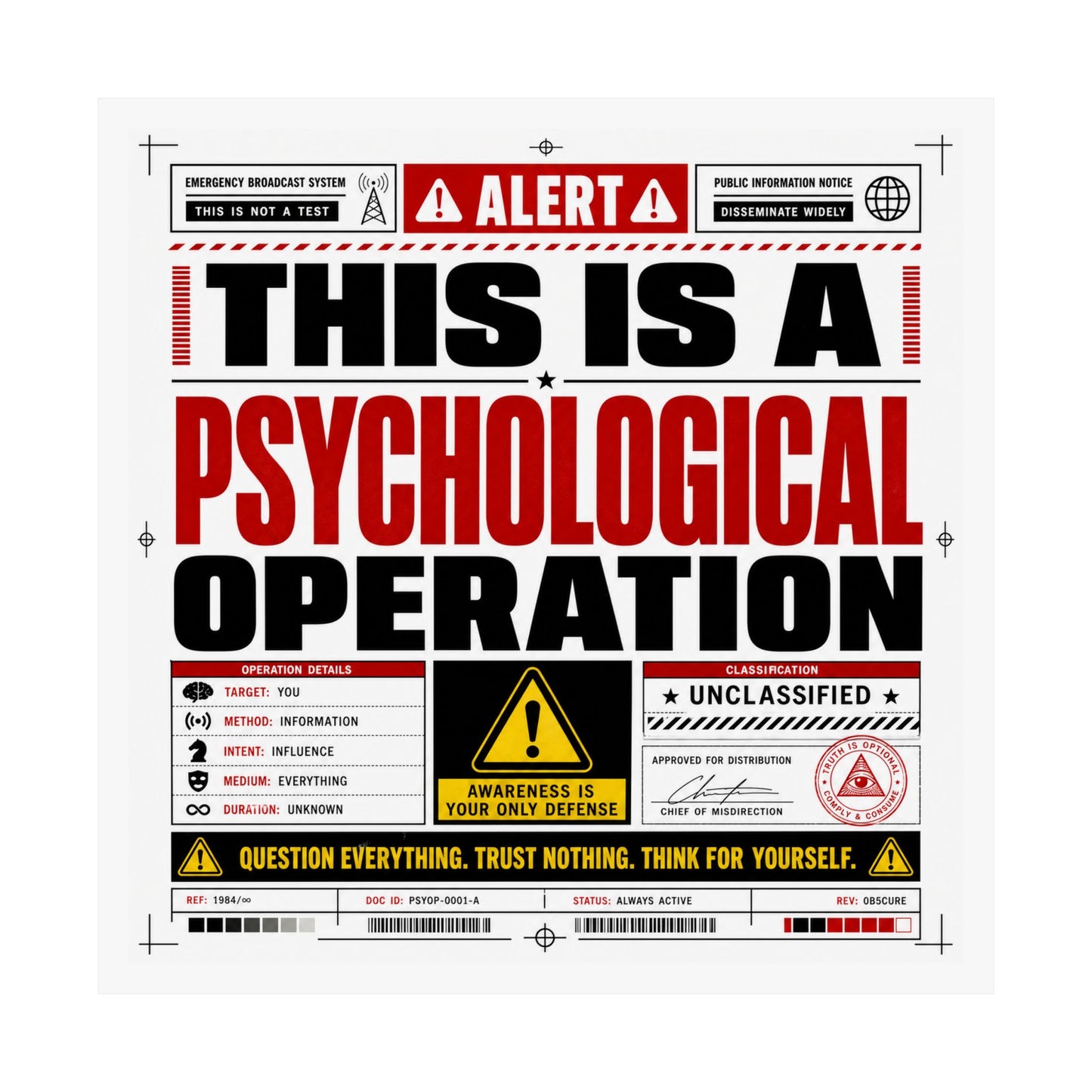 psychological-operation Poster