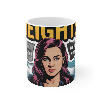 Afraid of Heights (But Only With Water Below) Mug