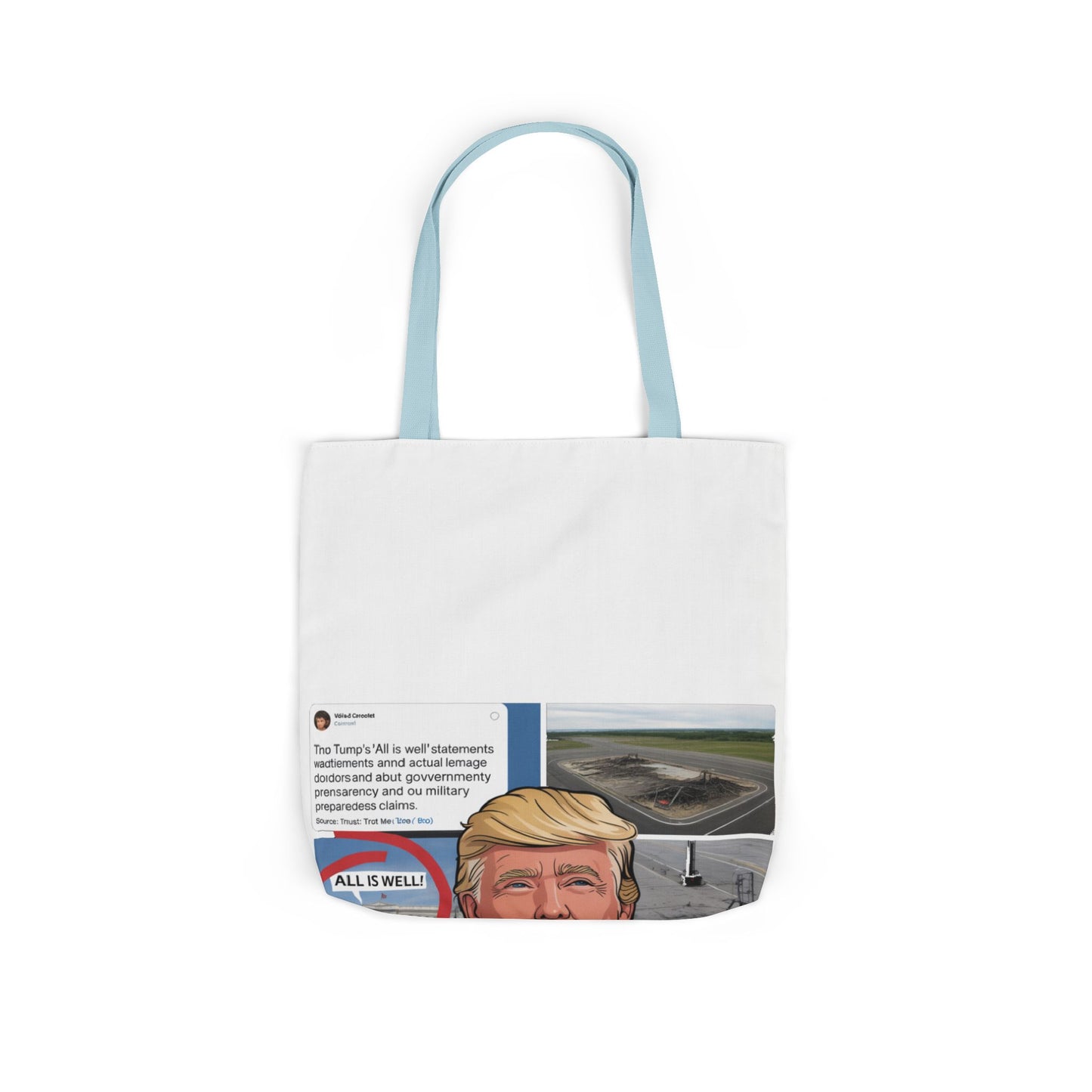 The 'Hidden Damage' Irony Tote