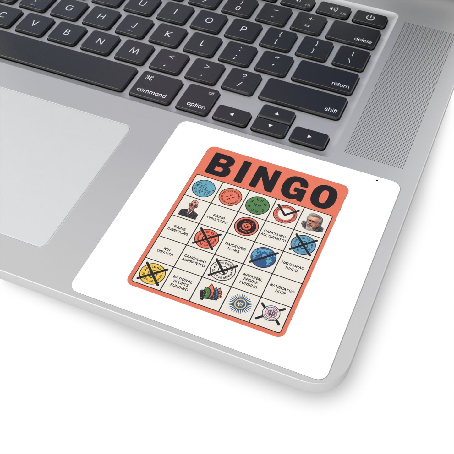 NSF Crisis Bingo Sticker