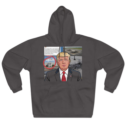 The 'Hidden Damage' Irony Hoodie