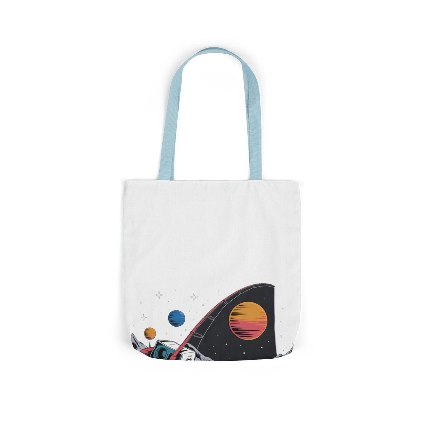 Just Checking on That Space Fish Tote