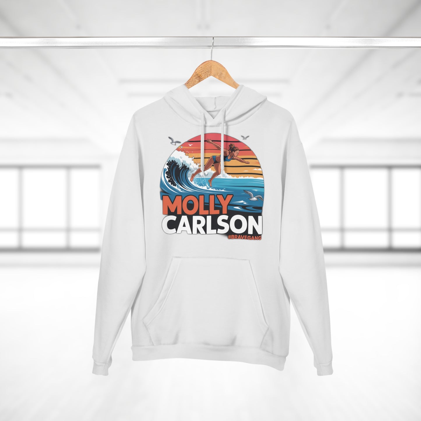 Training in Monaco vs Competition in Norway Hoodie
