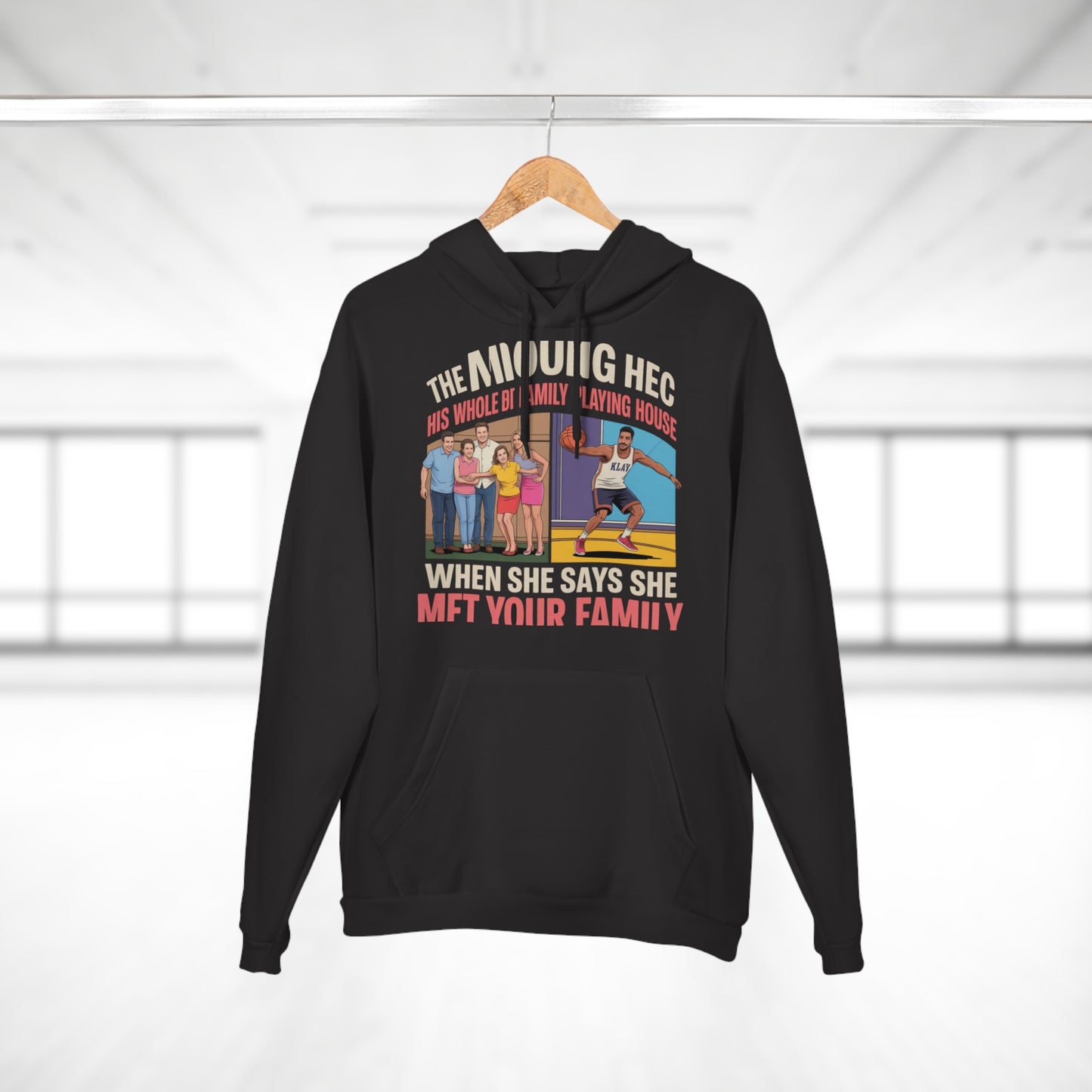 Playing House Irony Hoodie