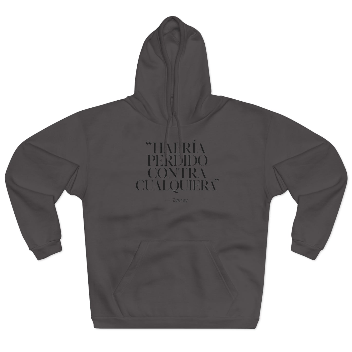 zverev-quote-design Hoodie