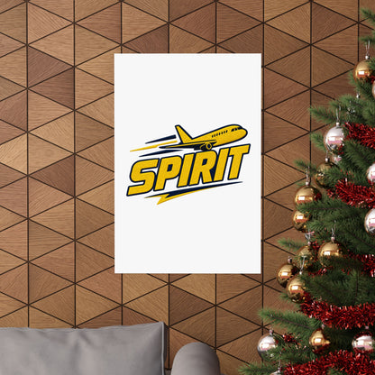 spirit-airlines-logo-mashup Poster