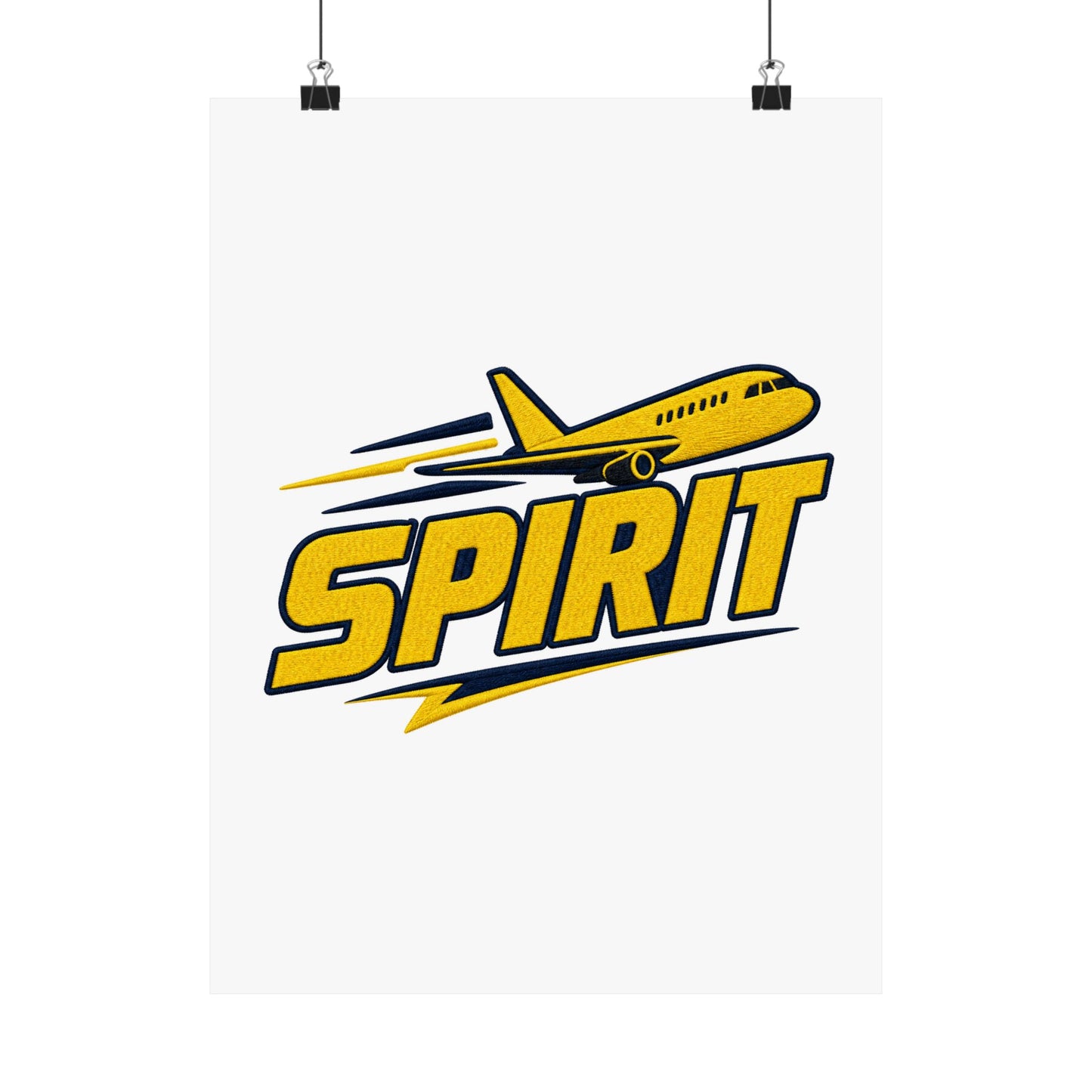 spirit-airlines-logo-mashup Poster