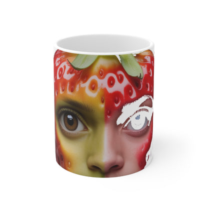 Fruits Uncanny Valley Mug