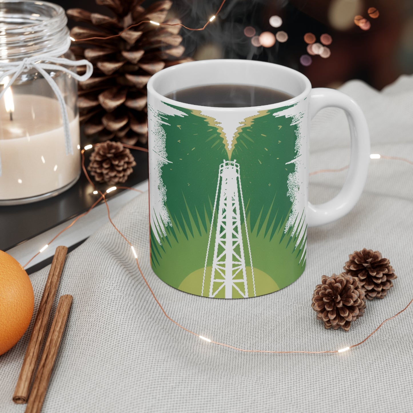 Fracking Our Way to Climate Salvation Mug