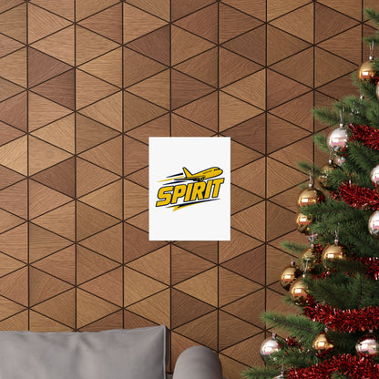 spirit-airlines-logo-mashup Poster
