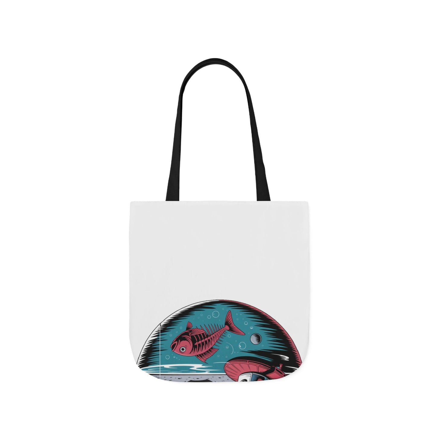 Just Checking on That Space Fish Tote