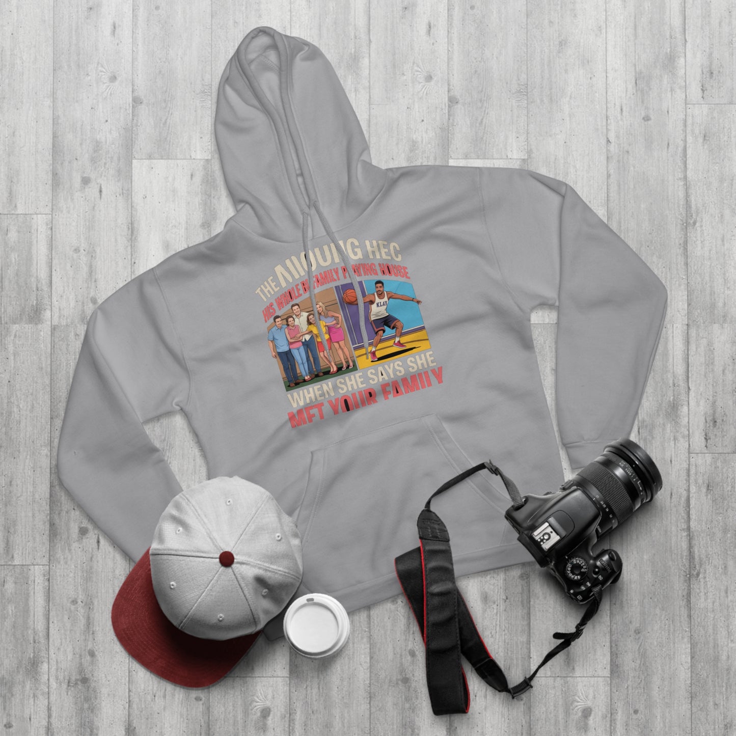 Playing House Irony Hoodie