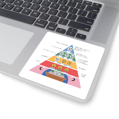 Maslow's AI Hierarchy of Needs Sticker