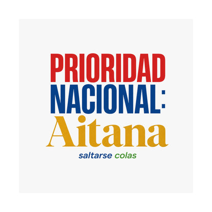 cola-aitana-typography Poster