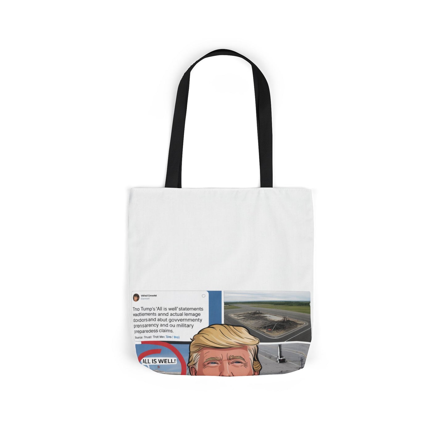 The 'Hidden Damage' Irony Tote