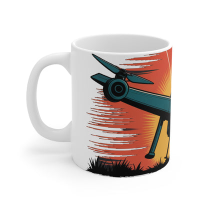 Drone vs Drone Future Mug