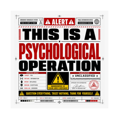 psychological-operation Poster
