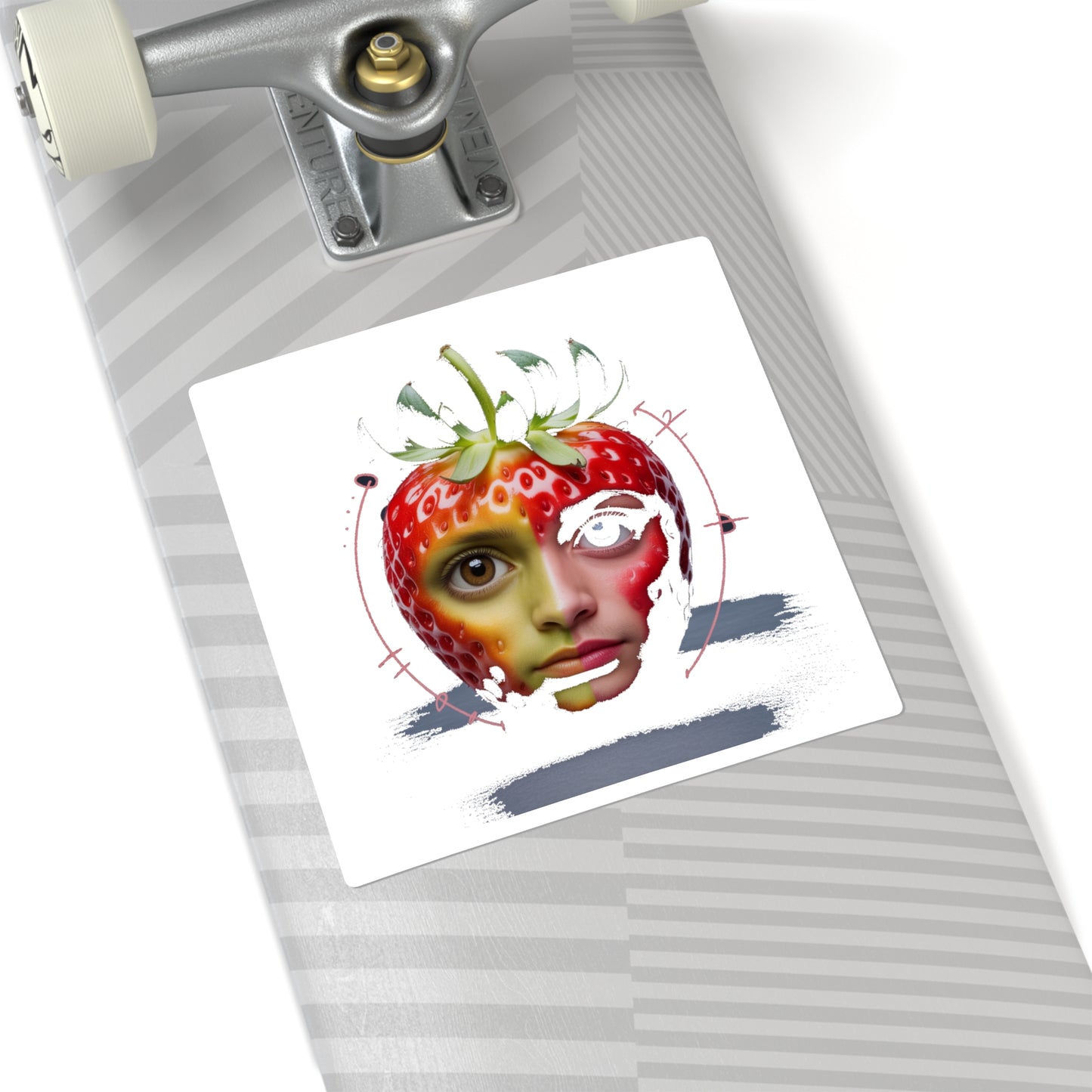 Fruits Uncanny Valley Sticker