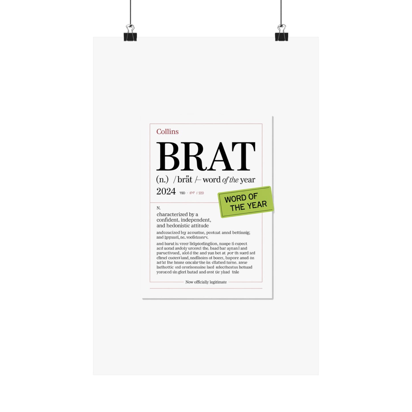 Product Poster
