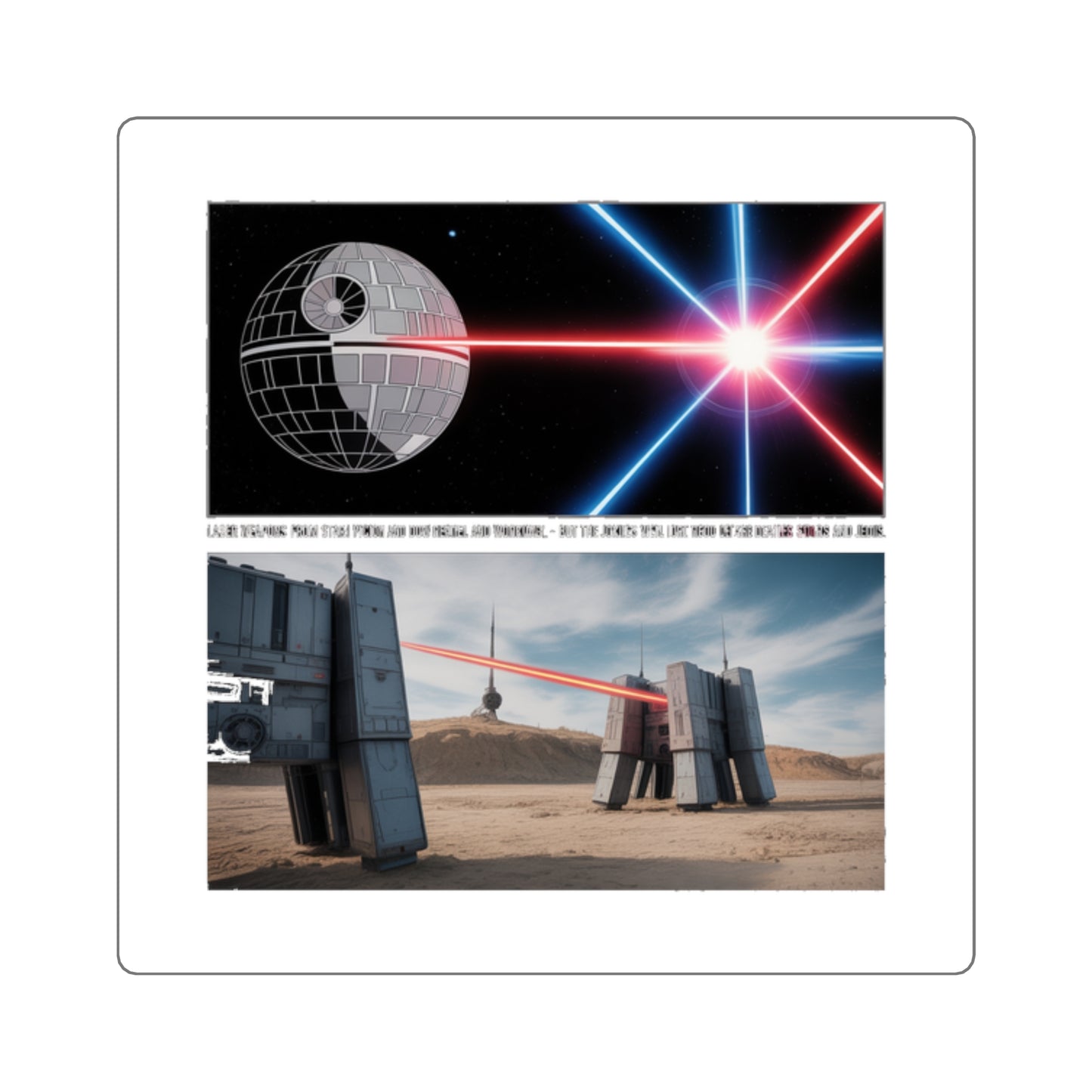 Star Wars At Sea Sticker