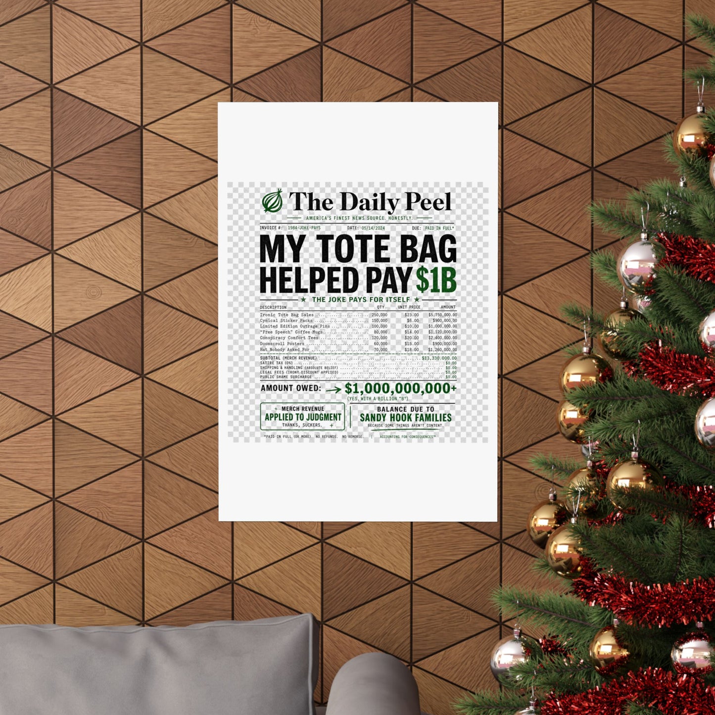 billion-dollar-irony Poster