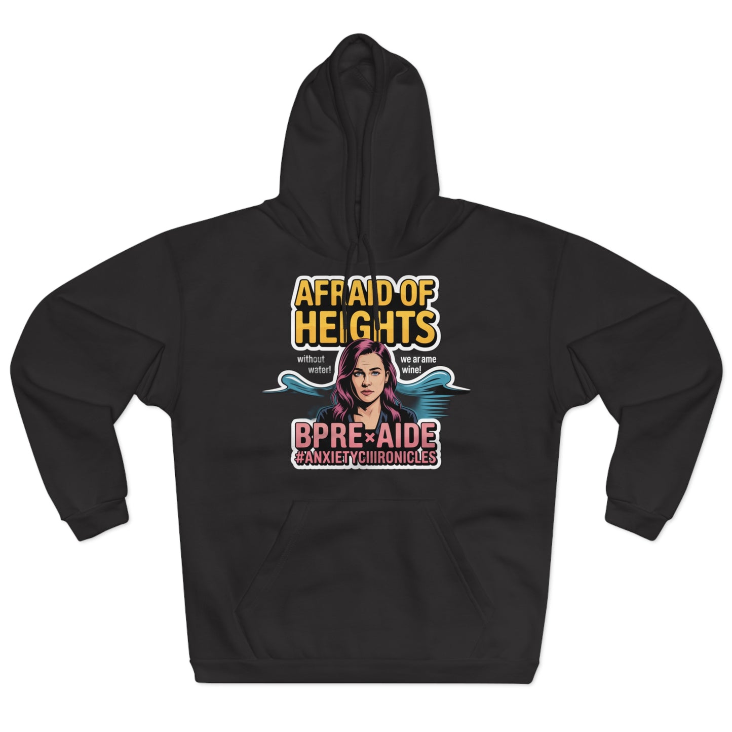 Afraid of Heights (But Only With Water Below) Hoodie