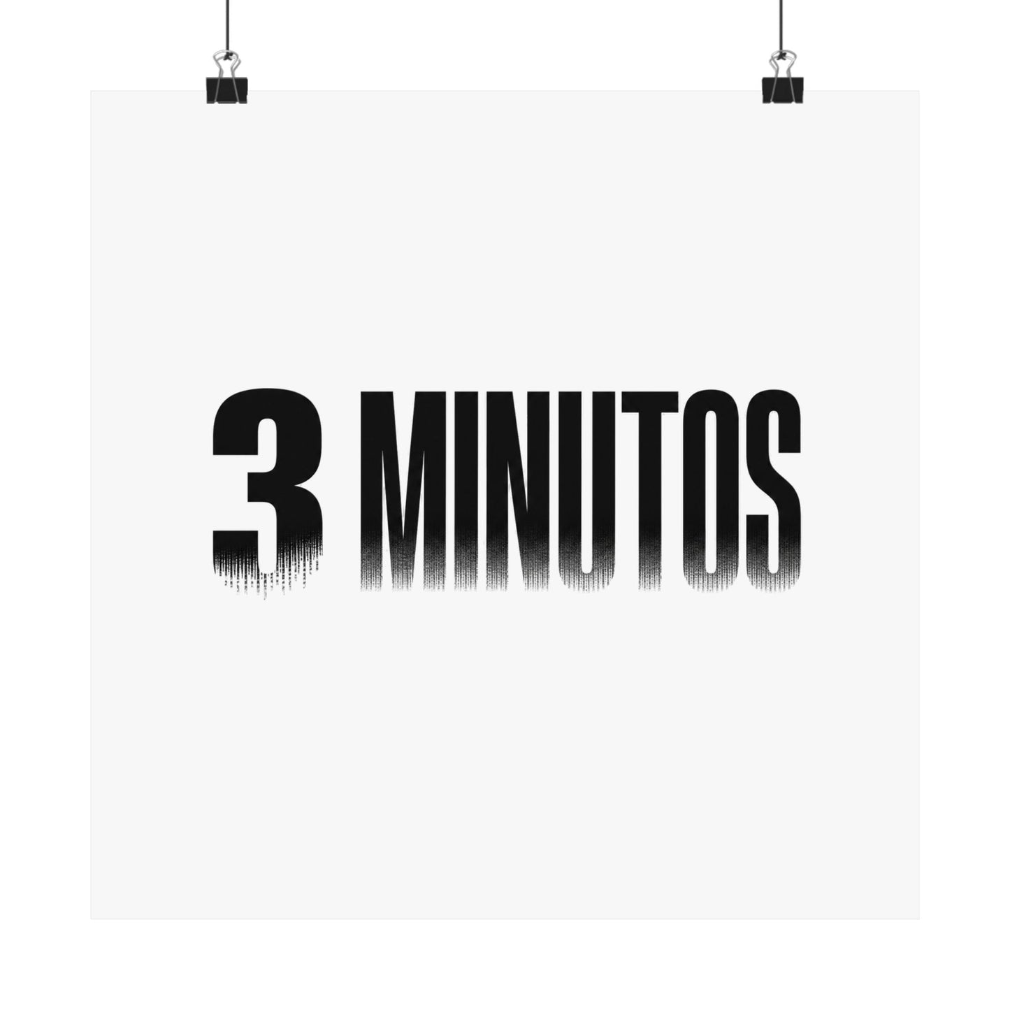 3-minutos Poster