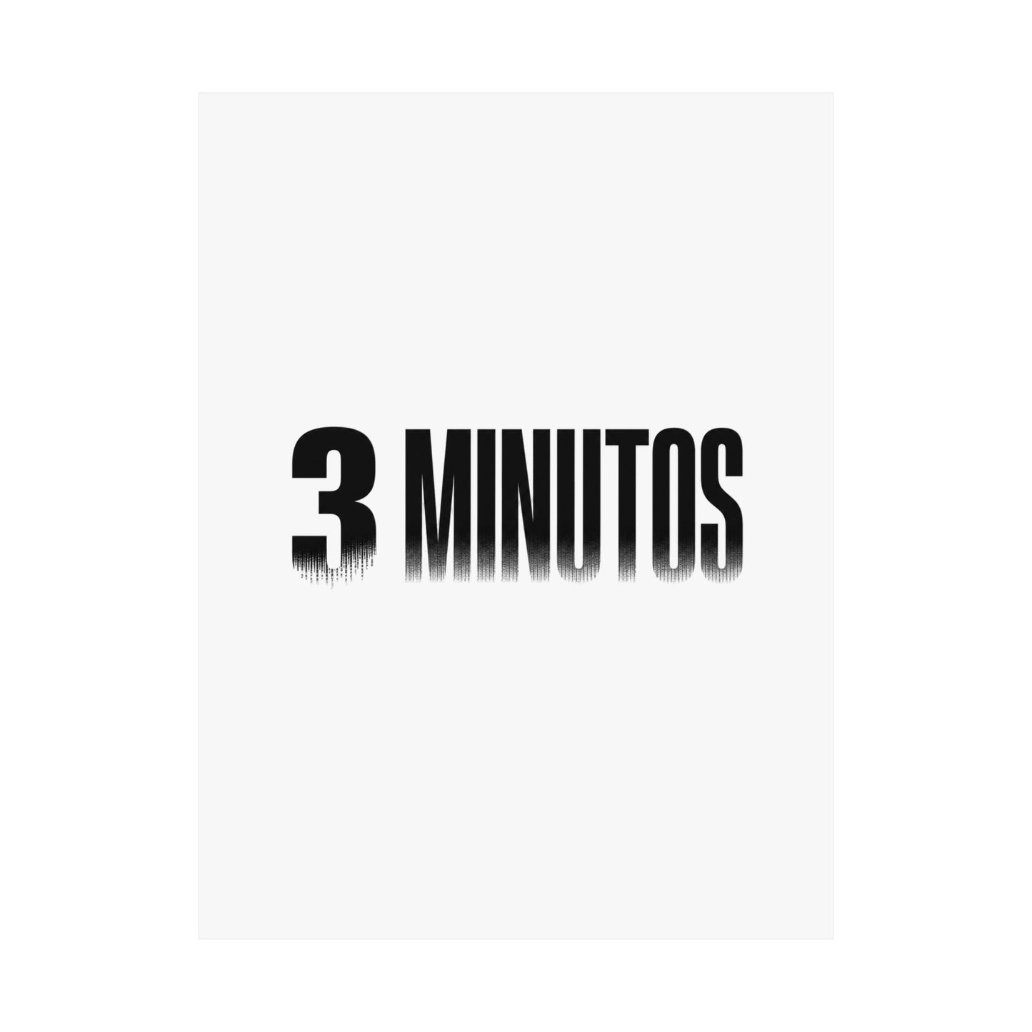 3-minutos Poster