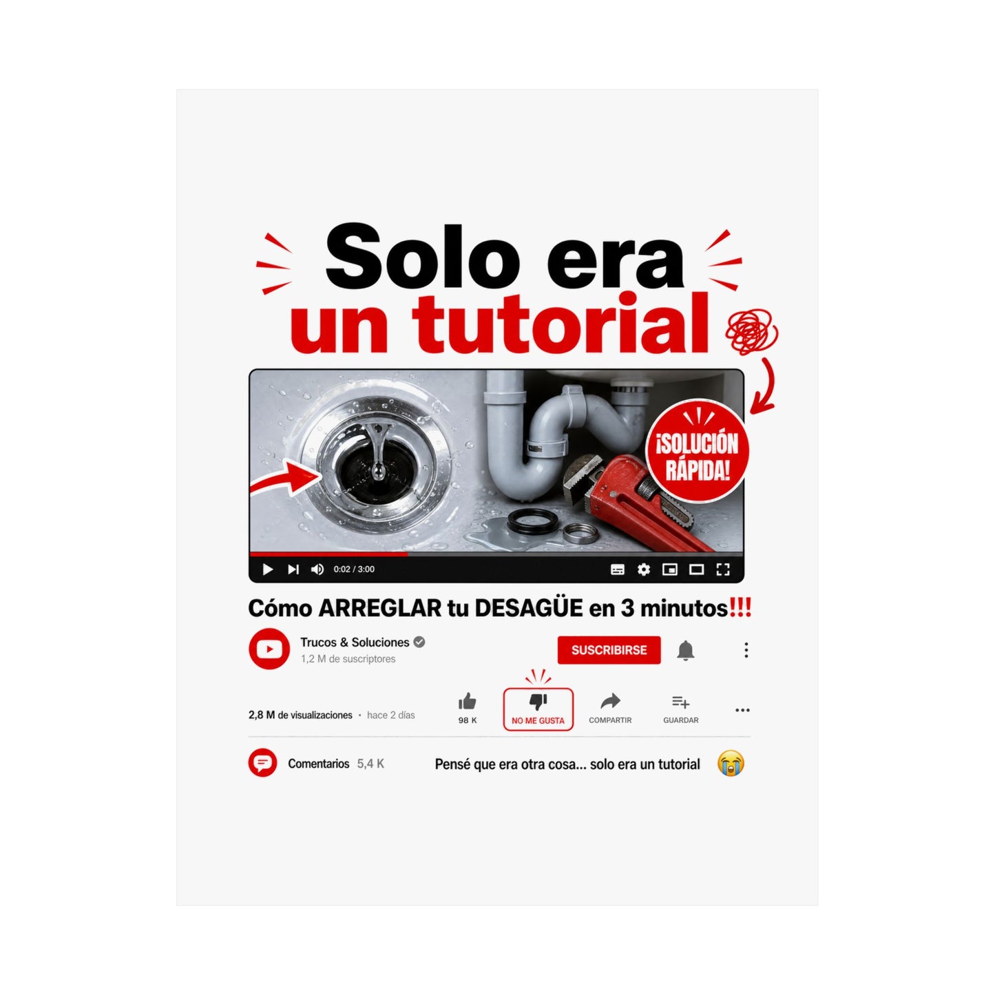 solo-era-un-tutorial Poster
