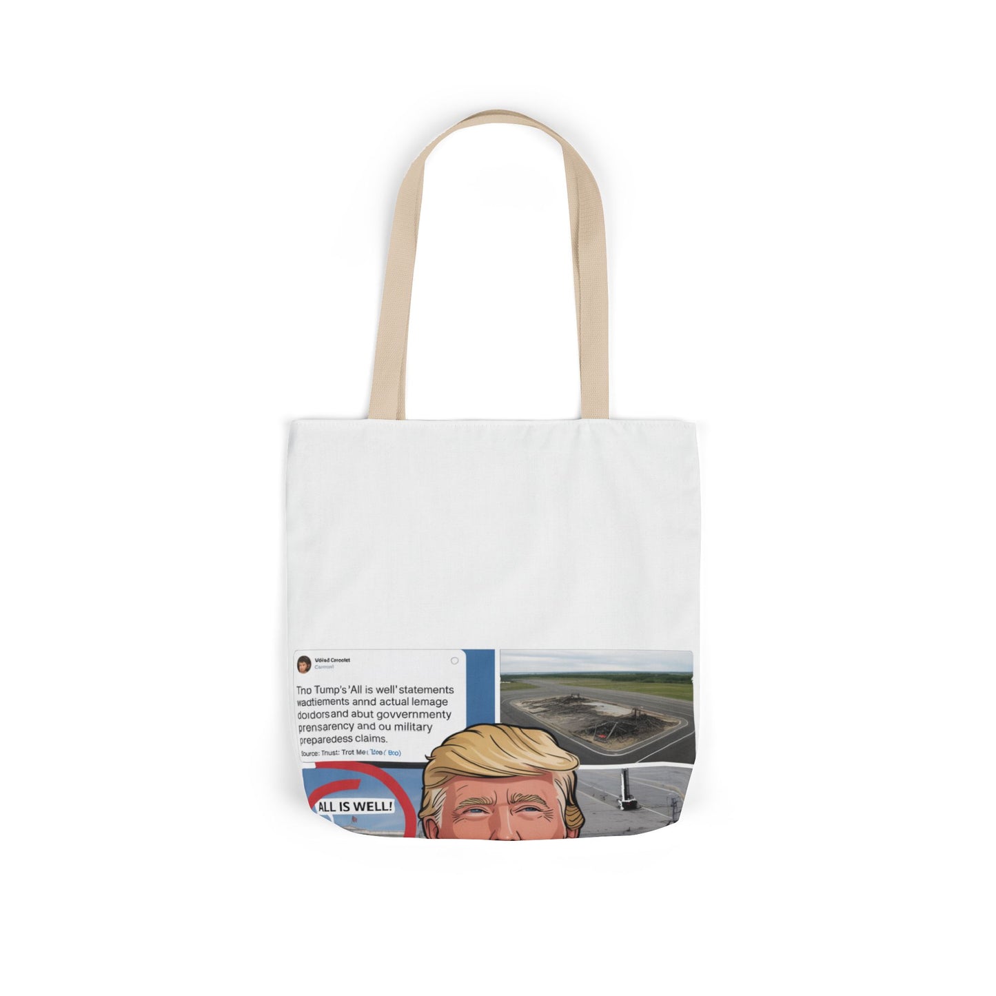 The 'Hidden Damage' Irony Tote
