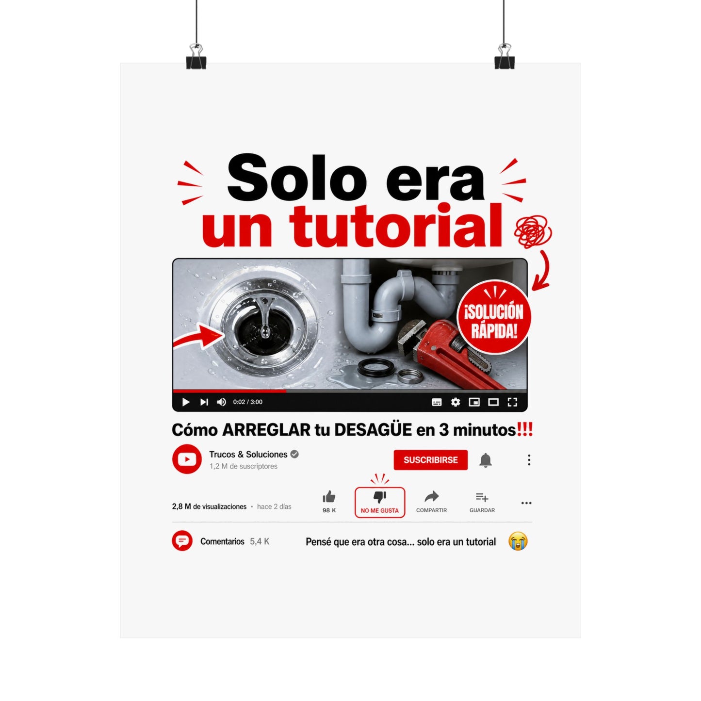 solo-era-un-tutorial Poster