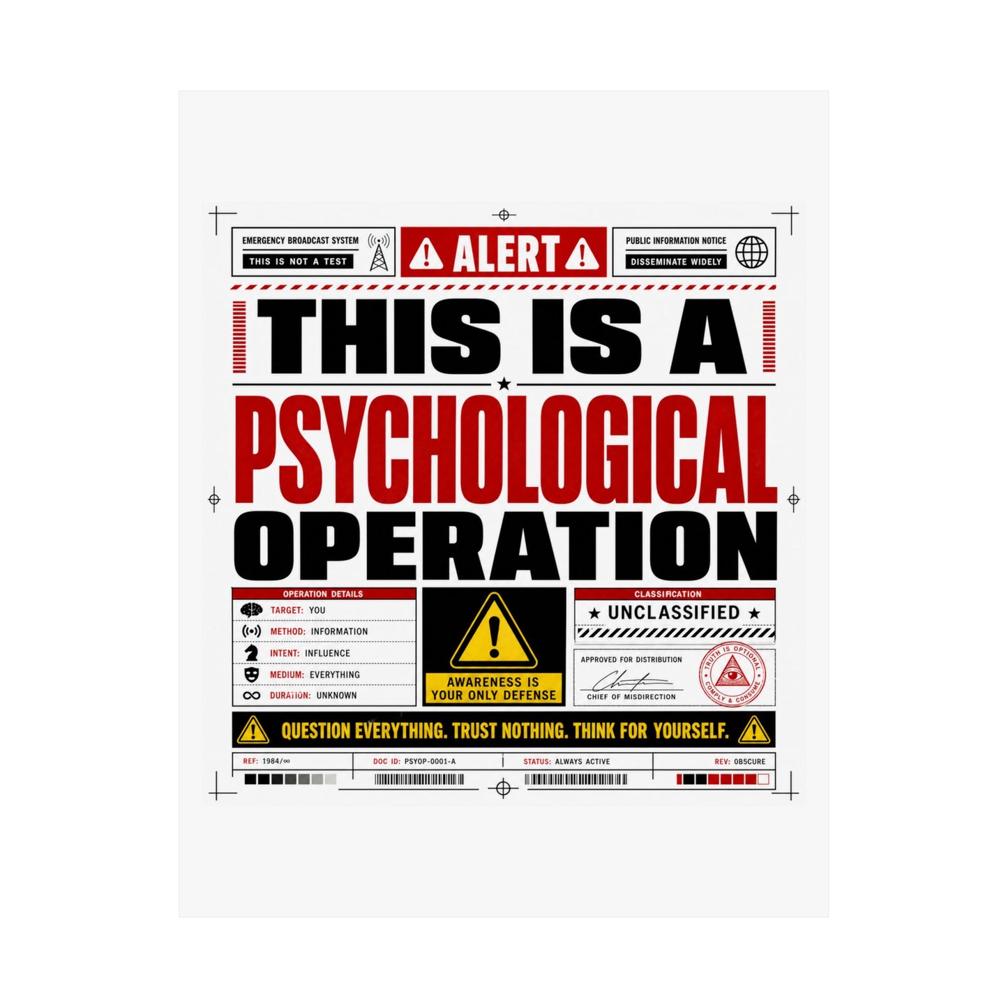 psychological-operation Poster