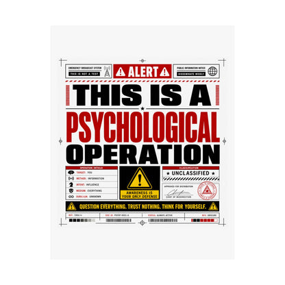 psychological-operation Poster