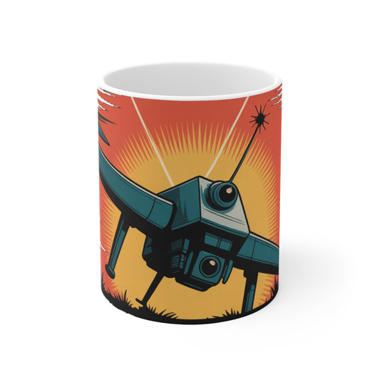 Drone vs Drone Future Mug