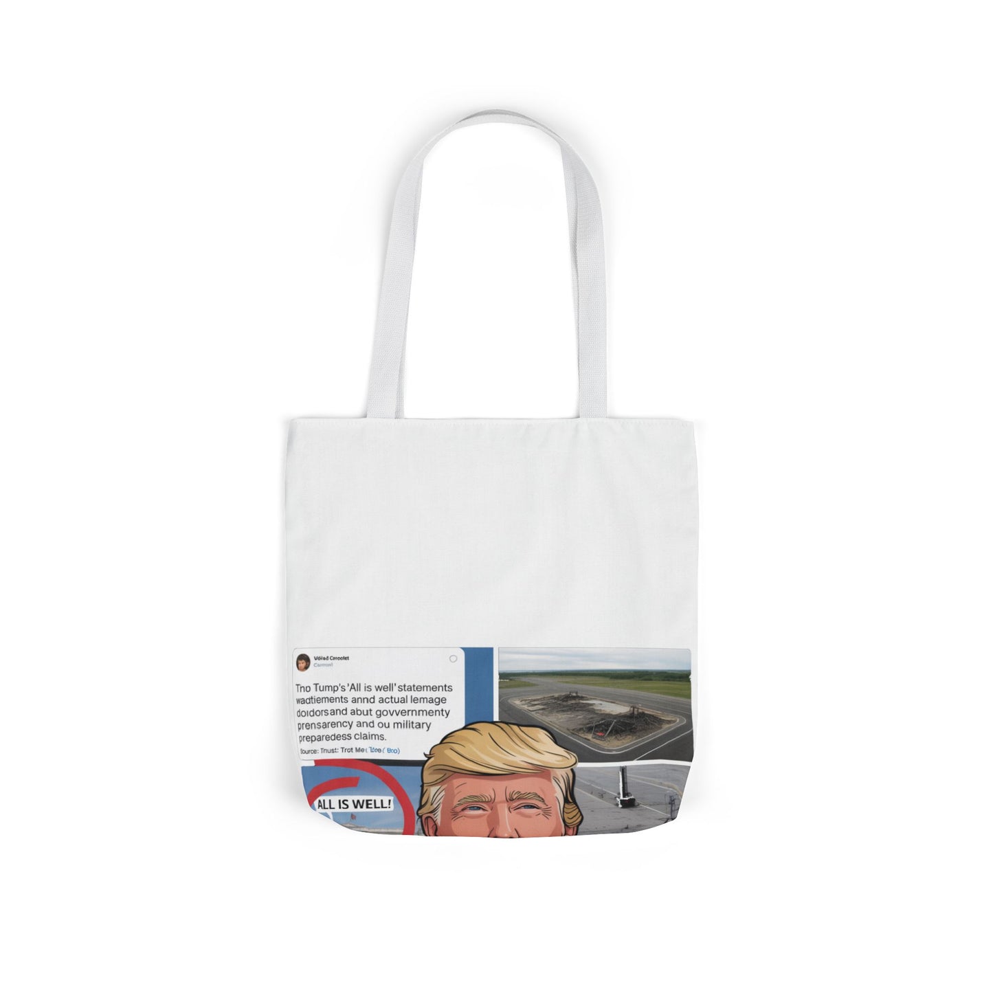 The 'Hidden Damage' Irony Tote